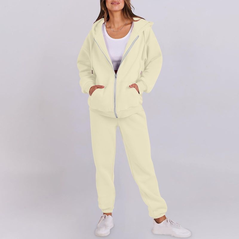 "Maglione in velluto con cappuccio in stile coreano da donna: comoda vestibilità ampia, felpa con cappuccio coordinata per coppia, per autunno e inverno"_voghion.com