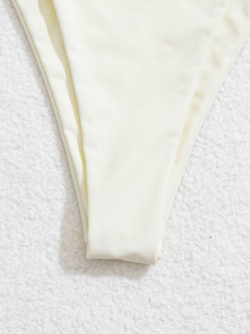 Damenbekleidung Dreieck Cup Spitze Seestern Zubehör Sexy Split Bikini Badeanzug Weiblich_voghion.com