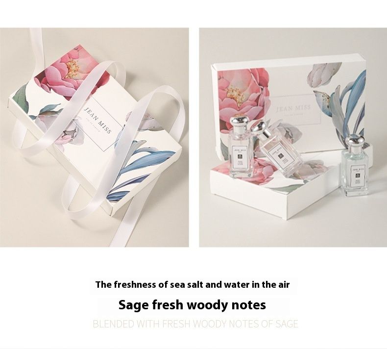 New Perfume Small City Yixiang Women's Perfume Set Blue Campanula Freesia Sage Perfume Gift Box Light Fragrance Perfume_voghion.com