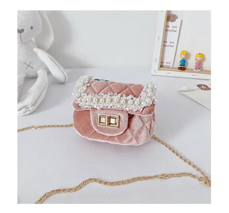 Mochilas para niñas, de invierno, de color liso, minibolsos cruzados de tela vaquera para mujer, bolso de hombro tipo mensajero, monederos para niños y_voghion.com