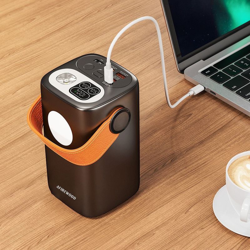 Batterie externe PD100W 60 000 mAh avec charge rapide 100 W, chargeur portable pour ordinateur portable, compatible avec MacBook/iPhone/Samsung_voghion.com