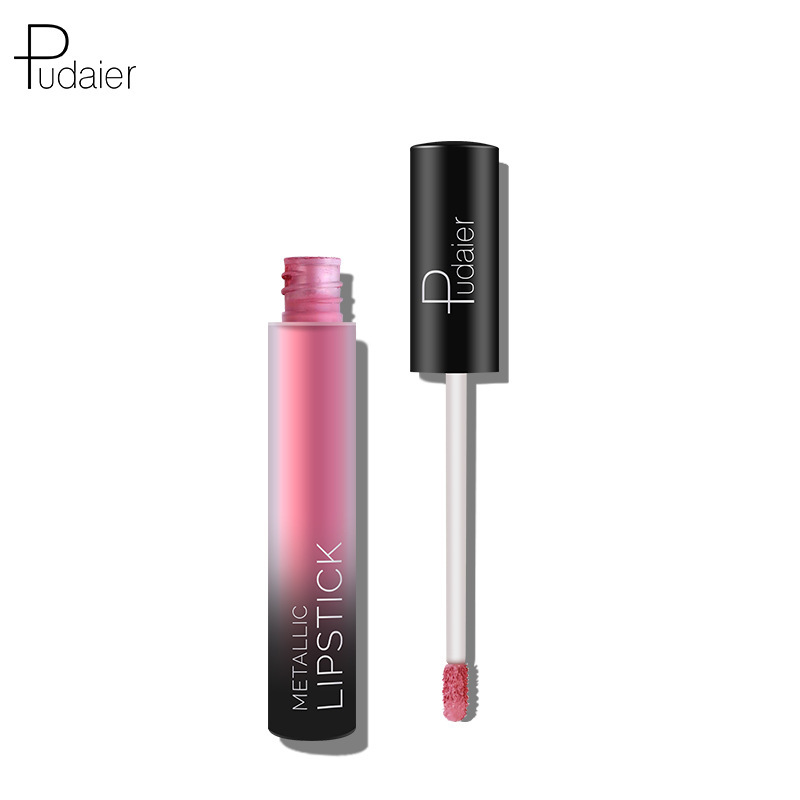 Pudaier Round Pipe Frosted Matte Mist Surface fading, Non Staining Cup 26 Color Liquid Mouth Red Lip Glaze_voghion.com