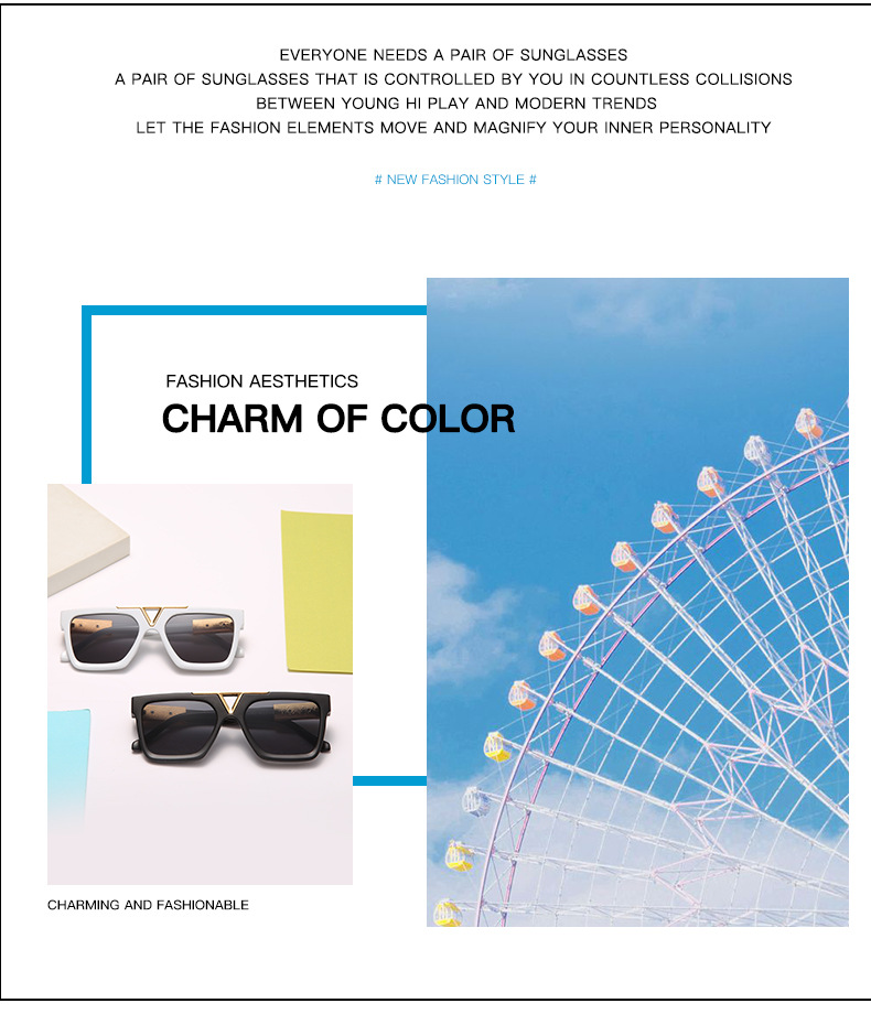 New European and American fashion men's riding glasses sunglasses_voghion.com