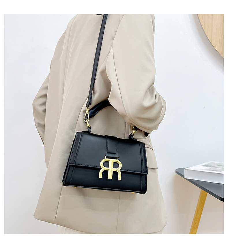 Borsa a tracolla di moda di lusso leggera borsa di giunzione di colore puro di nicchia marea a tracolla del commercio estero_voghion.com