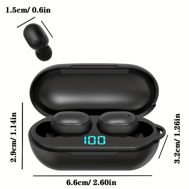 TWS Wireless 5.3 Kopfhörer In-Ear-Ohrhörer Kopfhörer Wasserdichtes Headset Stereo-Touch-Kopfhörer Für Xiaomi Für Iphone Telefon Kopfhörer Digitalanzeige In-E_voghion.com