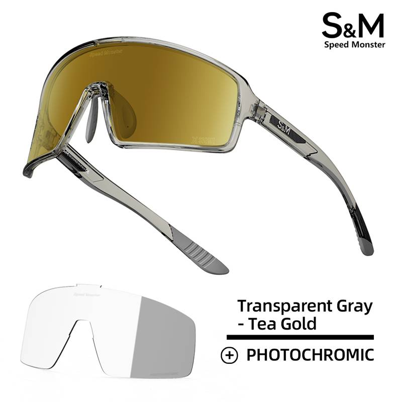 Faarfwiesselbrëll fir Männer/Fraen, Vëlosbrëll mat Fotochrom a Wanddicht, Mountainbike-Stroossebrëll_voghion.com