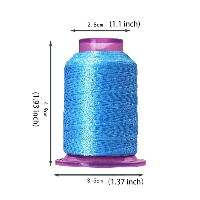 36 colori poliestere 120D filo da cucito tende tessili filo da ricamo colorato set_voghion.com