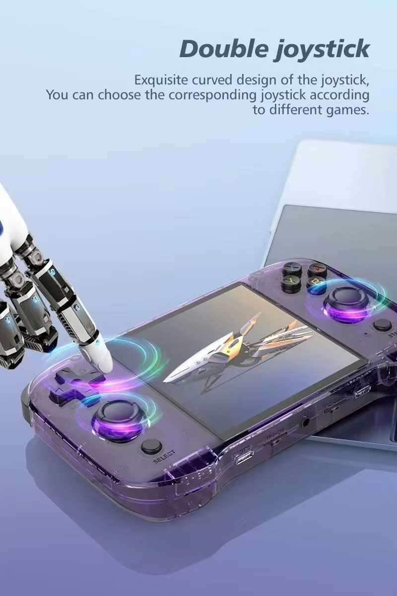 Retro-Spielekonsole, Ultra-High-Definition-Bildschirm, professioneller Gaming-Chip, 400 in einem Retro-Camouflage-Macaron, 500 Spiele-Doppel-Tetris_voghion.com
