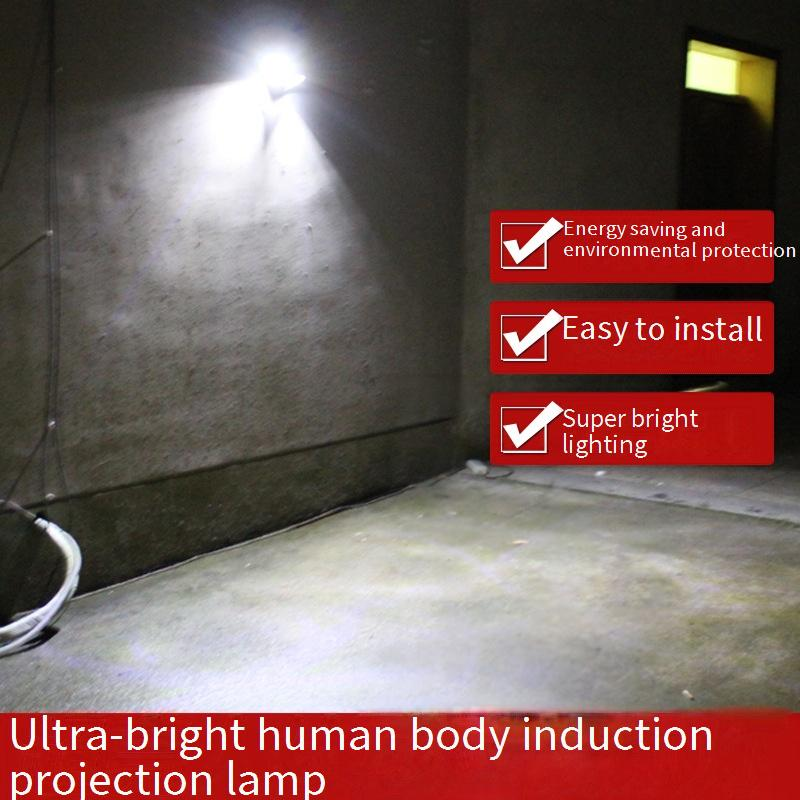Lámpara solar con sensor de movimiento, doble cabezal, 22 LED, impermeable, para exteriores, iluminación de paisajes, para jardín, caminos y garajes._voghion.com