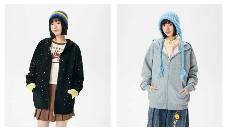 Herrenbekleidung Herbst New Style All Star Cardigan Kapuzenpullover Herren Loose Casual Sports Zipper Jacke Unisex_voghion.com