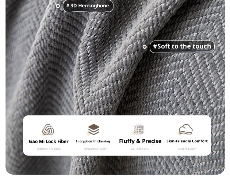 Coperta in ciniglia per divano – Fodera universale impermeabile e adatta agli animali domestici per divani componibili, design moderno a righe_voghion.com