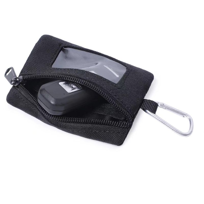 Borsa portaoggetti per auricolari Bluetooth, porta carte, porta monete, portachiavi, portamonete, portaoggetti per anziani e studenti, da appendere al collo_voghion.com
