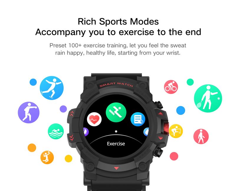 Montre connectée Bluetooth pour homme, avec appels, oxygène sanguin, fréquence cardiaque, surveillance du sommeil et de la santé_voghion.com