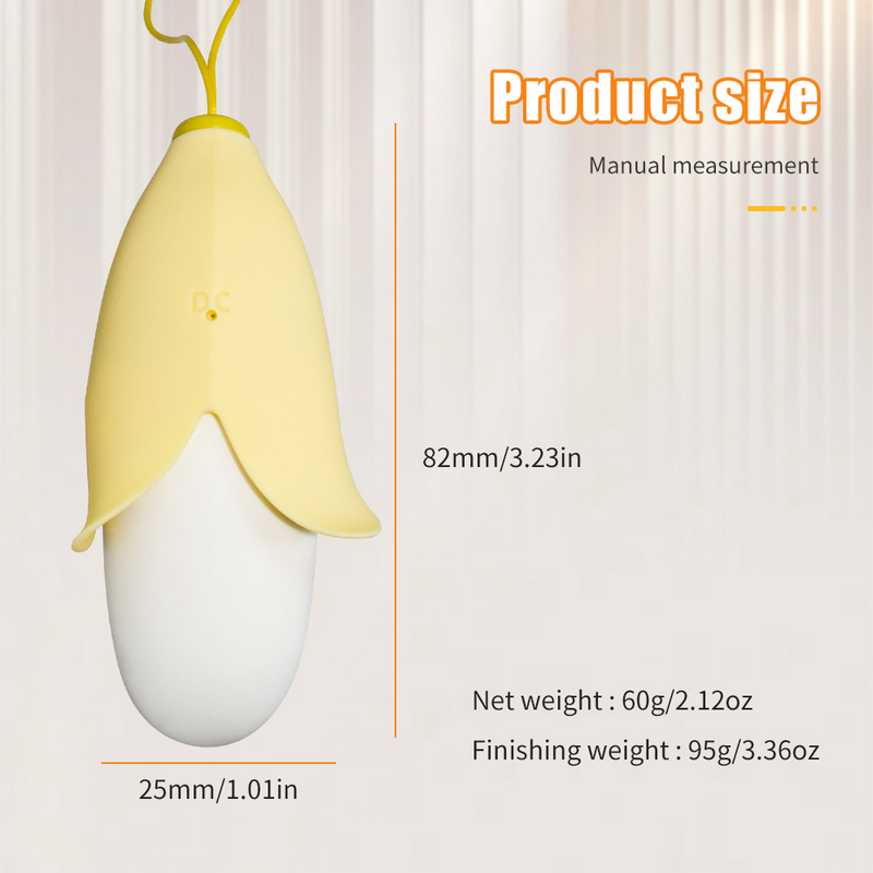 Jump Egg Vibrator for Women l Stimulator Banana-shaped Dildo G-spot Clitoral Vibrator Female Masturbator_voghion.com