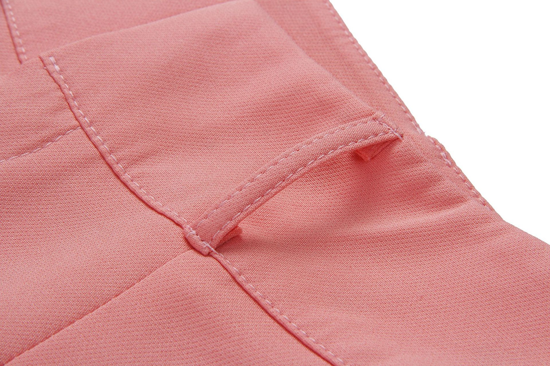 Freizeithose mit hoher Taille, Slim-Fit-Anzughose, Damenhose, Herbst-Berufshose_voghion.com