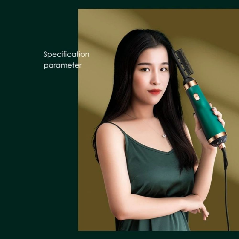 NEW Hair Dryer Comb Hot Air Curling For Hair Roller Blow Dryer Ionic Hair Straightening Brush Quick Dry Hair Curler Curling Iron_voghion.com