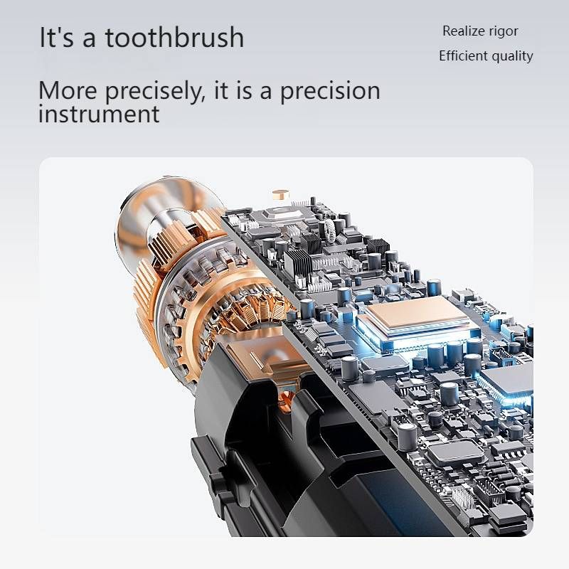 Cepillo de dientes eléctrico magnético para niños: 3 modos, batería de más de 50 días, autolimpiable, cerdas suaves (verde fluorescente/blanco perla/caqui)_voghion.com