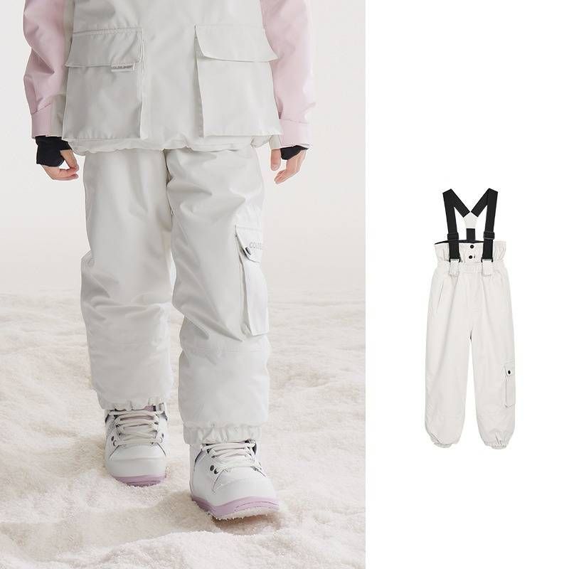 Wasserdichte Kinder-Schneehosen für Jungen und Mädchen – Isolierte Skihosen aus winddichtem und atmungsaktivem Material für Wintersport (110–160 cm)_voghion.com