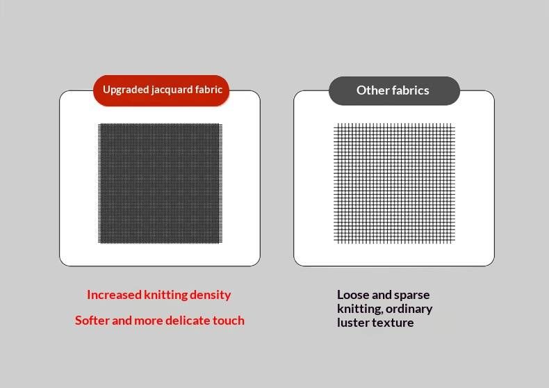 Coprisedie moderne in jacquard – Coprisedie da pranzo in poliestere elasticizzato con elastico antiscivolo, design a righe per casa e bar_voghion.com