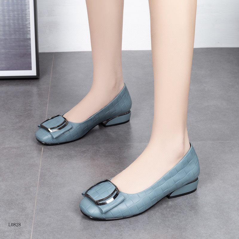 weave Embroidered Cowhide Leather Face Hole Round Head Metal, Flat Shoes, 2025 New Recommendation_voghion.com