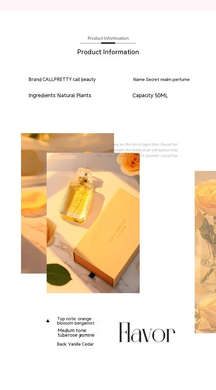 Nuovo profumo Secret Land Profumo da donna Fragranza ai fiori di Shimang Fragranza fresca e duratura Profumo per studenti_voghion.com