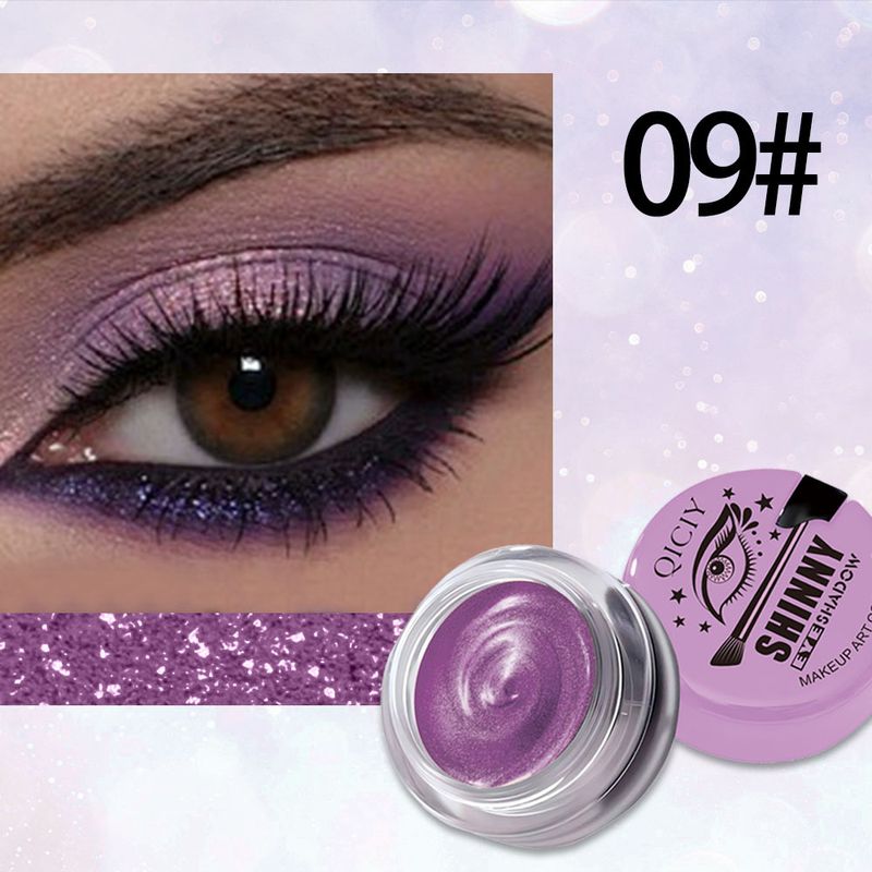 QICIY+10 Flashing Long-lasting Color Rendering Non-smudging Waterproof Brightening Eyeshadow Makeup_voghion.com