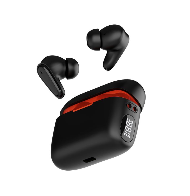 F09 Auricolare Bluetooth Wireless In-Ear Bluetooth 5.3 Auricolare con display digitale Sport Nuovo_voghion.com