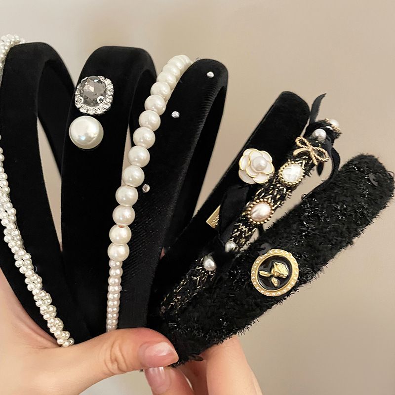 stile Fascia per capelli Camelia per donna autunno e inverno leggero lusso alta qualità alla moda accessori per capelli alla moda tutto-fiammifero fidanzata_voghion.com