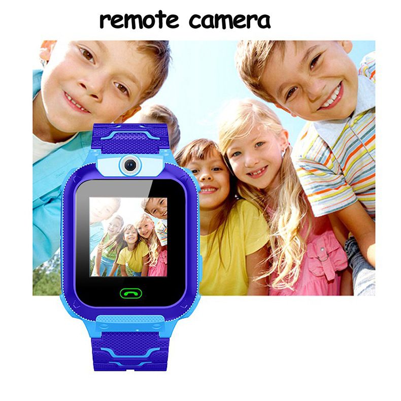 Ceas inteligent pentru copii Q12, telefon, monitorizare de la distanță, poziționare LBS, joc matematic, mână inteligentă pentru copii_voghion.com