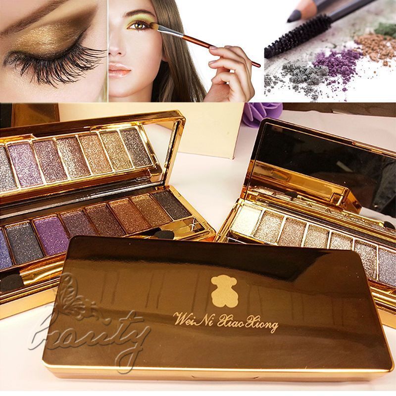 NEW Diamond Glitter Shimmer Eyeshadow Palette Eye Shadow Makeup Set 5K+ SOLD_voghion.com
