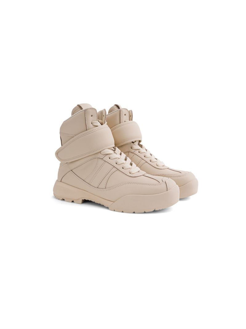 Damen Boxstiefel SGIRL TWTW Empfohlen 2025 Herbst Klettverschluss Schnürstiefel Martin Damen High-Top Schuhe Boxstiefel Kurze Stiefel_voghion.com