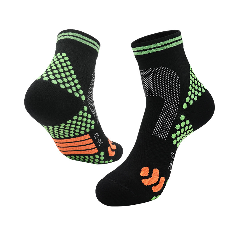 Erkekler ve kadınlar için profesyonel spor çorapları dağcılık basınçlı koşu çorapları havlu alt sıkıştırma bisiklet çorapları badminton çorapları toptan_voghion.com
