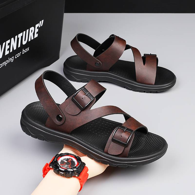 Sandalias para hombre, zapatos casuales, nuevas, de verano, para exteriores, ligeras, para playa, zapatillas, sandalias para hombre de talla grande 38-47_voghion.com