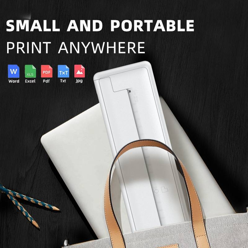 A4 inkless printer portable home small intelligent inkless mini thermal error test paper printing_voghion.com