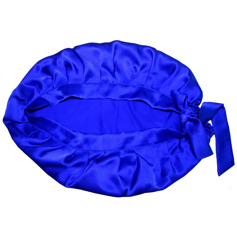 Cuffia da notte in seta di gelso, set per capelli, comoda cuffia da casa, cura dei capelli, cuffia in seta, cuffia da doccia, cuffia plissettata, cuffia da confinamento_voghion.com