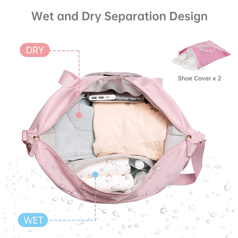 Nouveau sac de sport de grande capacité, imperméable, respirant, avec séparation humide et sec, multifonctionnel_voghion.com