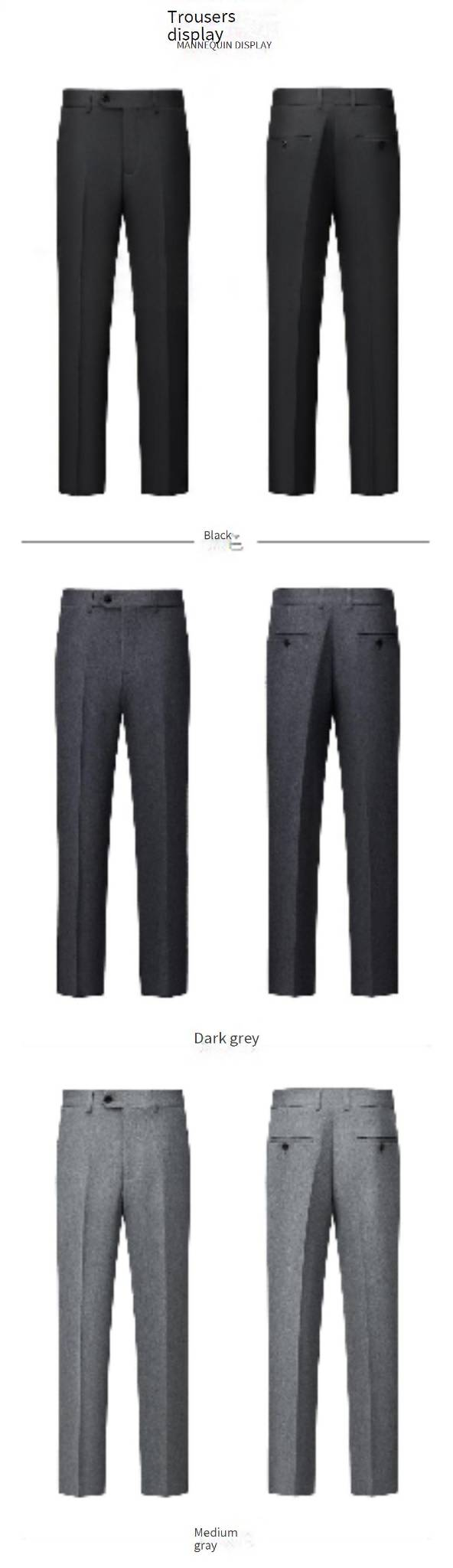Premium Two-Piece Suit Set – Business & Wedding-Ready Slim-Fit Blazer & Trousers (M-7XL, Single-Breasted Notch Lapel, Stretch Comfort)_voghion.com