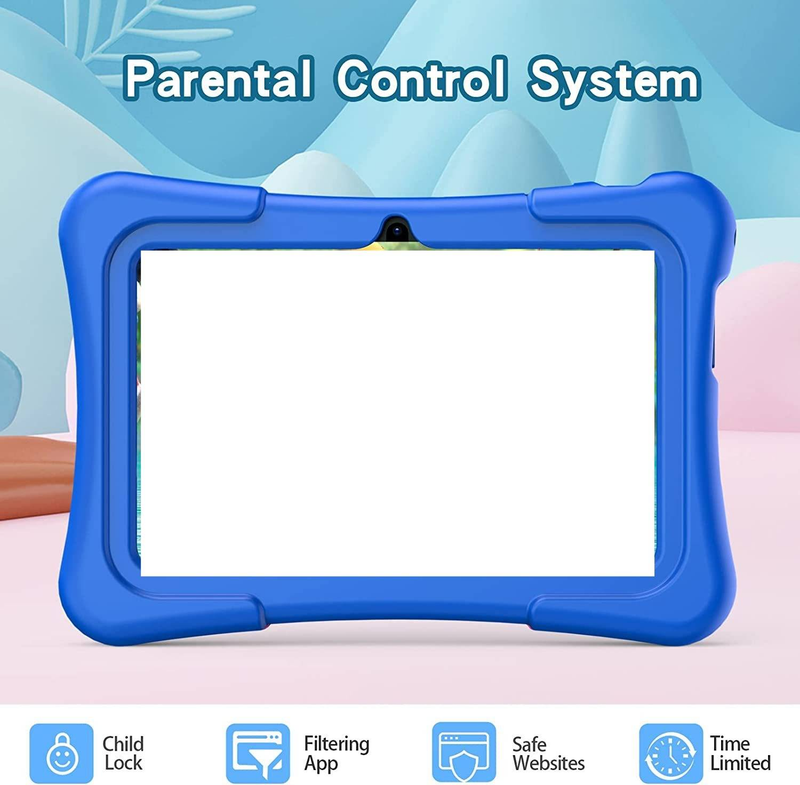 TPS S8 8-inch Kids Tablet With 4G Dual SIM, Bluetooth, 32GB Storage, GPS, Android OS - Educational & Entertainment Tablet For Children_voghion.com