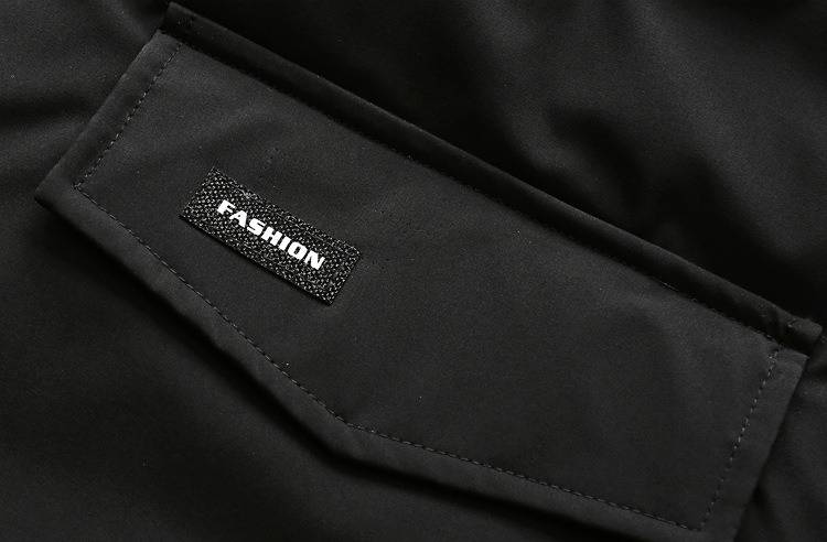 "Herren-Winter-Daunenjacke in Übergröße – Mittellanger, warmer Mantel für große und lange Menschen (Schwarz, XL-10XL)"_voghion.com