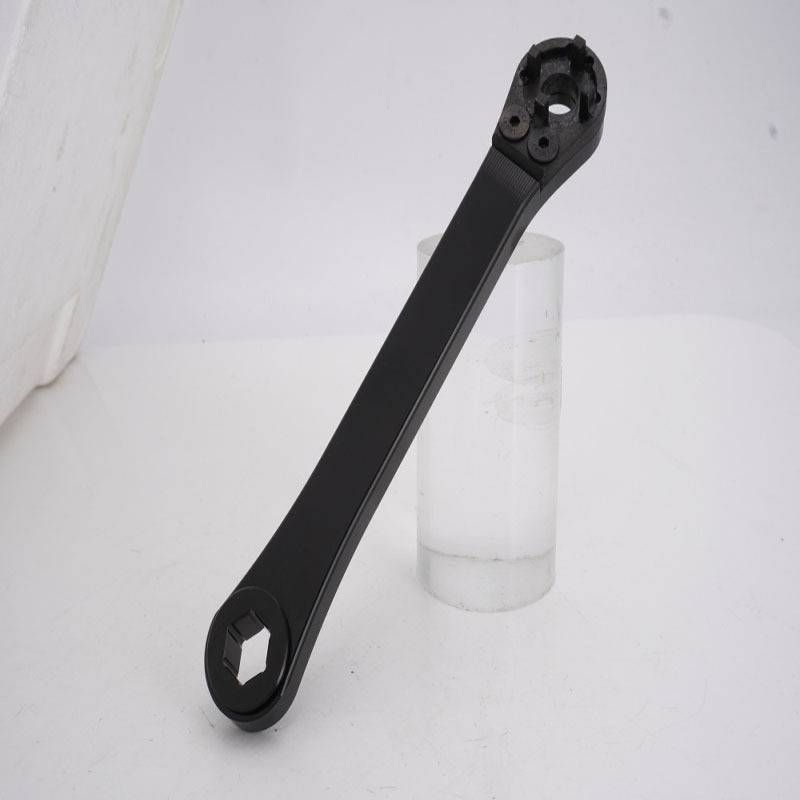 Kit profesional de herramientas de mantenimiento y desmontaje de motocicletas de aluminio CNC para motos todoterreno: modelo J-20, duradero y ligero (herramienta de desmontaje QF)_voghion.com