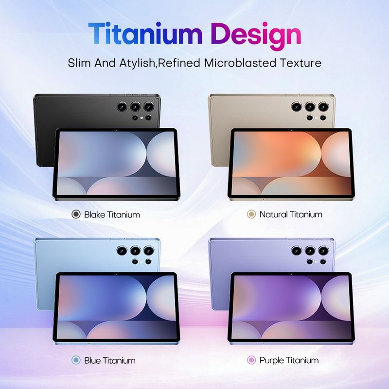 The Latest 11 Inch 5G Android 15 Tablet In 2025, 16GB+1TB, 48+108MP, 8800mAh, 1440*3200,With A Shell, No Power Touch Pen, Keyboard_voghion.com