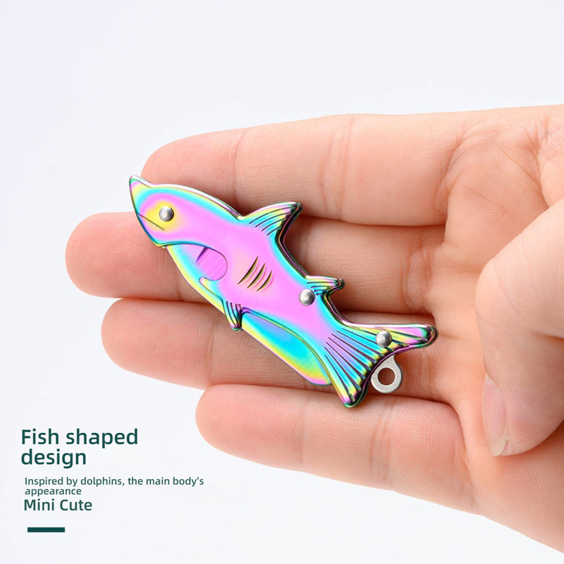 Zhuoying Mini-Taschenmesser aus Edelstahl – kompaktes, scharfes und tragbares Klappmesser für Outdoor, EDC, Schlüsselanhänger, Camping und den täglichen Gebrauch_voghion.com