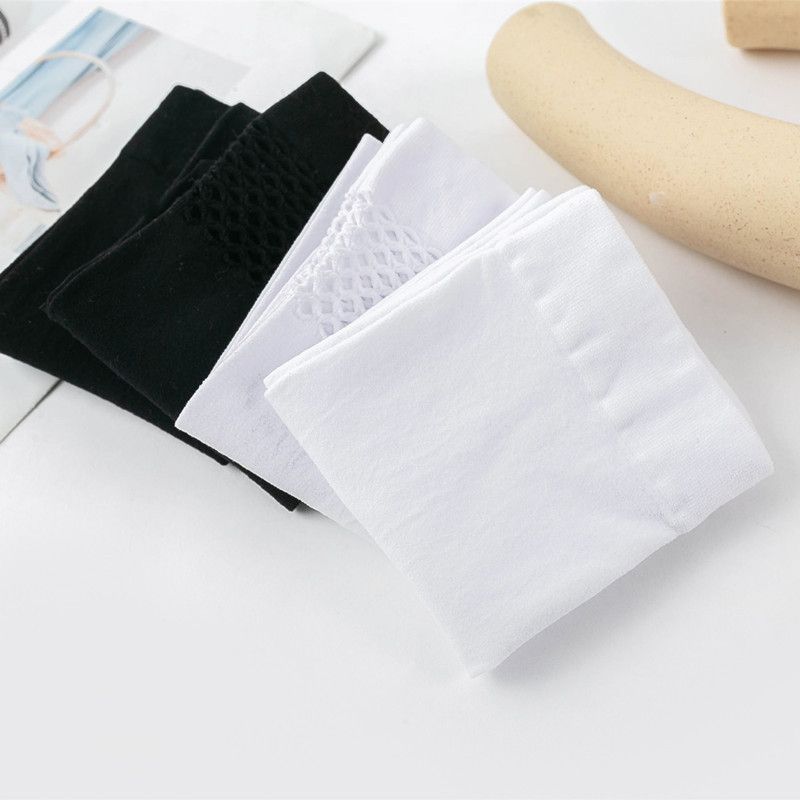 Kadife Bol Paça Düz Renk Dana Derisi Tek Tek Paketlenmiş Yazlık İnce Uzun Tüp Kadın Çorapları_voghion.com