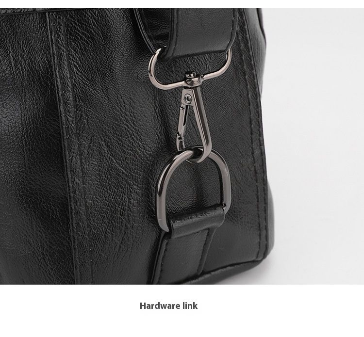 New Shoulder Bag Women's Bag Trendy And Versatile Simple And Fashionable Korean Version Large Capacity Handbag Backpack_voghion.com