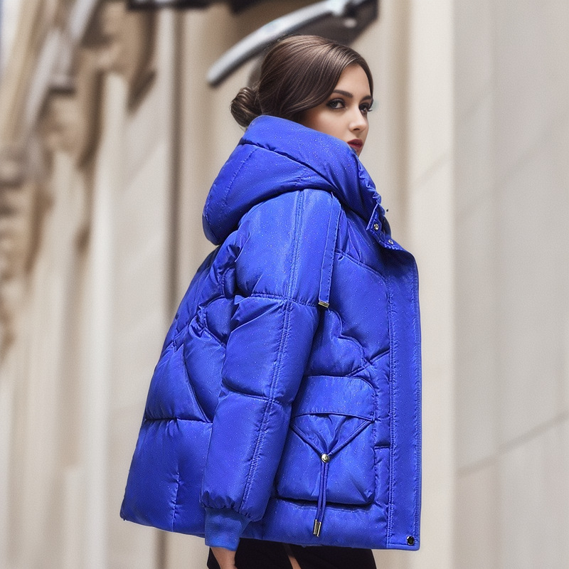Vestiti imbottiti in cotone da donna Giacca calda Giacca imbottita in cotone da donna Panno corto da studente Abbigliamento da donna_voghion.com