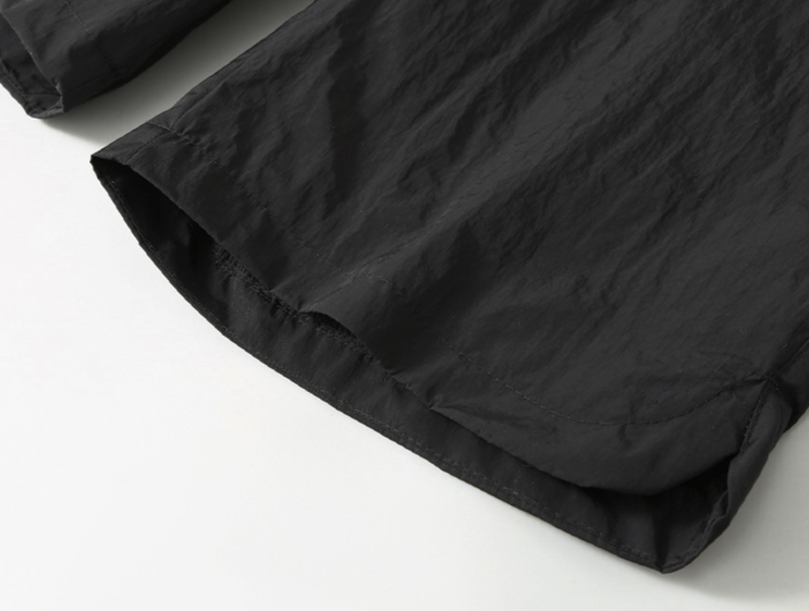 Men's Clothing goods beach casual wrinkled shorts men summer loose sports shorts trendy brand thin ice silk quick-drying pants_voghion.com