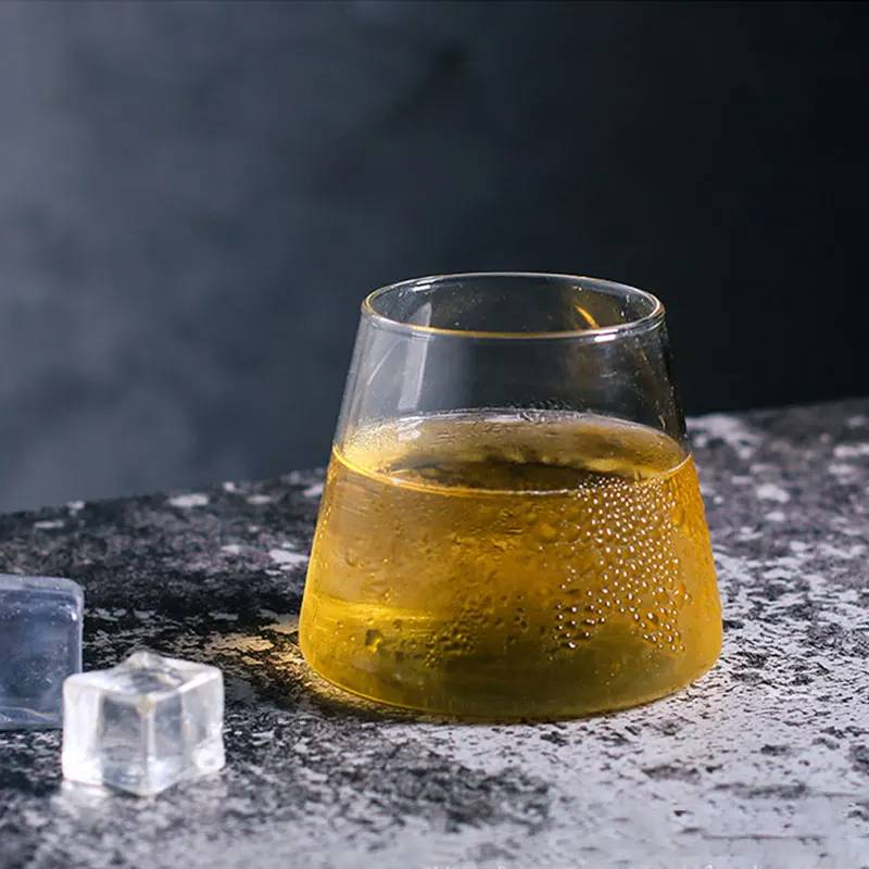 Monte Fuji Tazza di vetro trasparente per acqua Tazza di caffè resistente al calore Tazza di latte per tè Bevanda fredda per uso domestico Whisky Succo di frutta Bottiglia per bevande_voghion.com