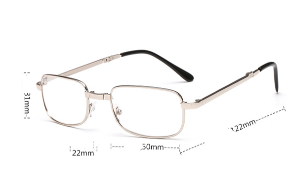 Unisex Comodi Occhiali da lettura pieghevoli Occhiali da donna e da uomo Occhiali da presbiopia_voghion.com