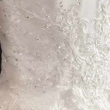 Διασυνοριακό Νυφικό Εξωτερικού Εμπορίου 2025 New Bride One Shoulder Slim Forest Style European and American Floffy Fluffy Style_voghion.com