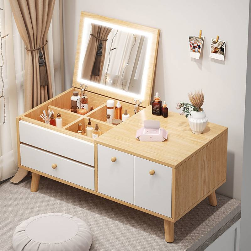 Make-up-Organizer, 3 Fächer, Lippenstift- und Make-up-Pinselhalter, Etui, kosmetische Aufbewahrungsbox, Augenbrauenstift-Organizer, Make-up-Box_voghion.com